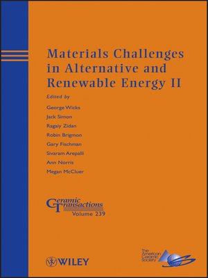 cover image of Materials Challenges in Alternative and Renewable Energy II